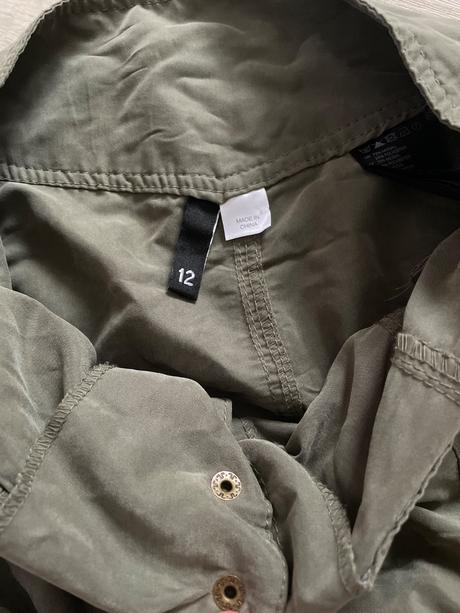 Olivivá mini sukňa, h&m,s