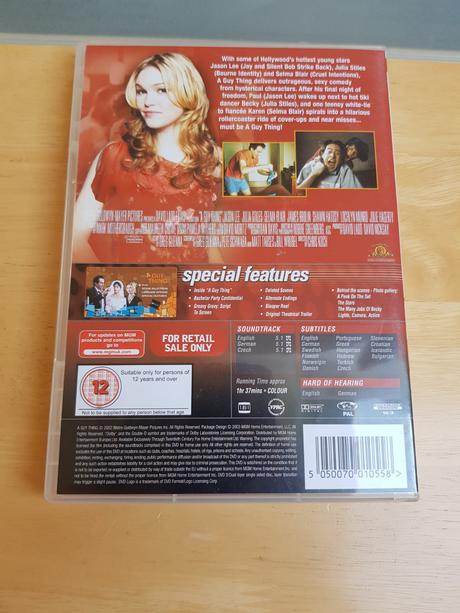 Dvd a guy thing, 
