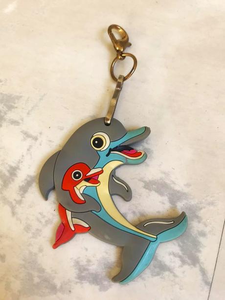 Kľúčenka s karabínkou pre rybárov,