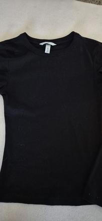 Rebrovane tričko, h&m,s
