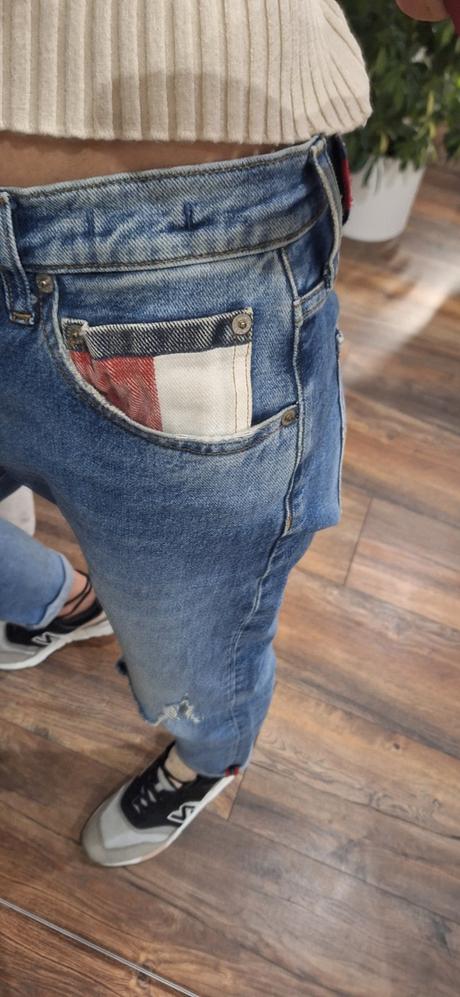 Rifle tommy hilfiger boyfriend vel 38/40, tommy hilfiger,m