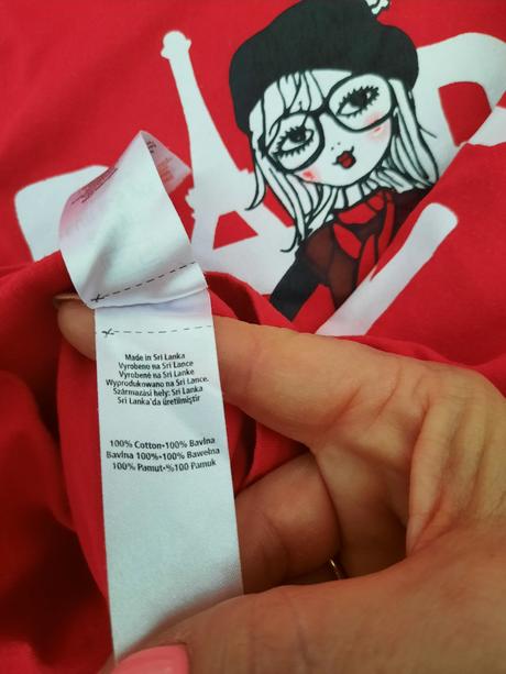 Dievčenské tričko, f&f,134