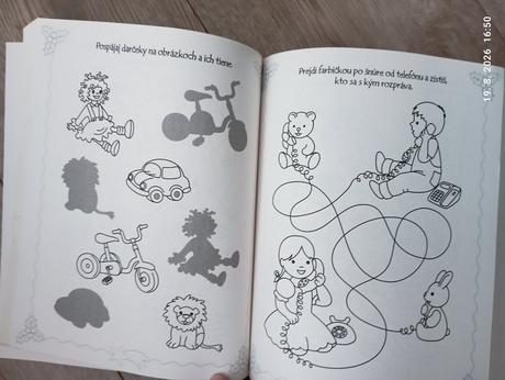 Hry a vymaľovanky na zimu, 