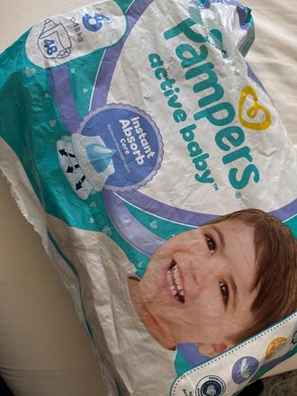 Pampers plienky active baby 6, 13-18kg, pampers,7 kg - 18 kg