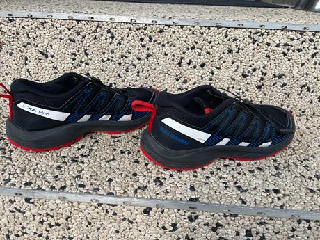Juniorská outdoorová obuv salomon xa pro, salomon,39