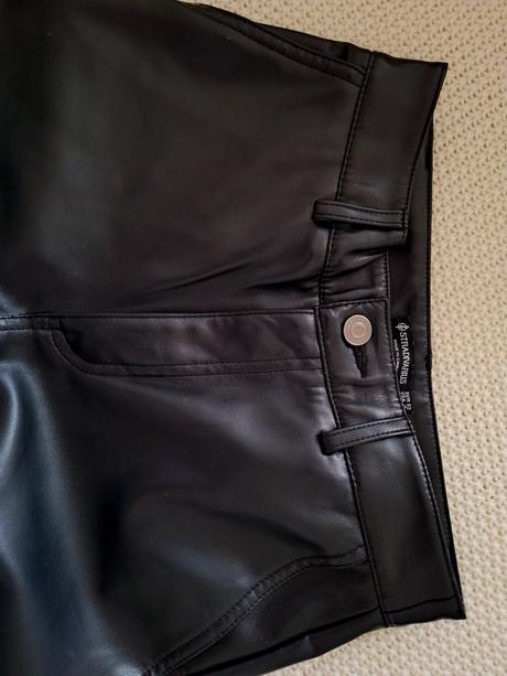 Koženná bunda + nohavice, sinsay,xs