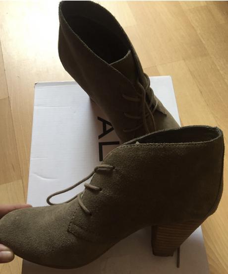 Aldo semišové členkové topánky, 37