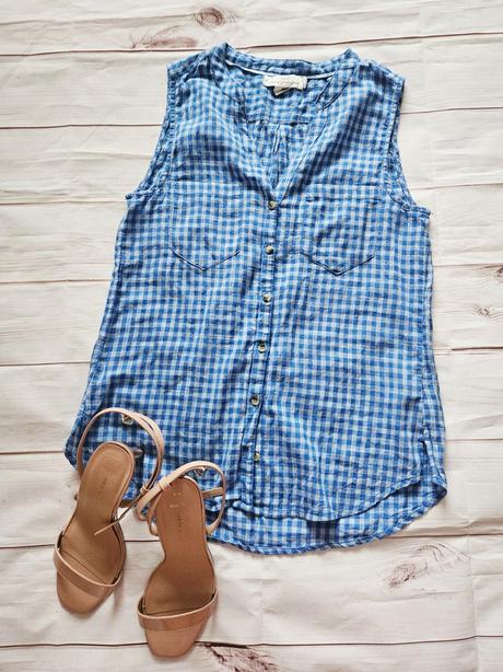 Krásna modrá blúzka, h&m,36