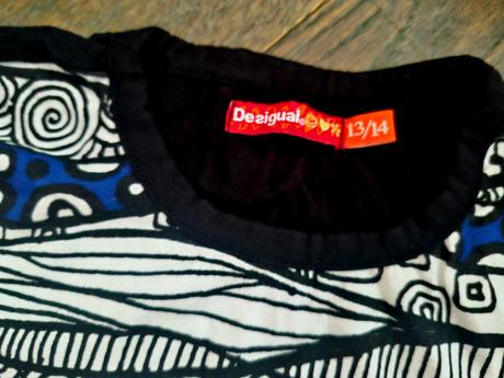 Nadherne saticky desigual top stav 158/164, desigual,164
