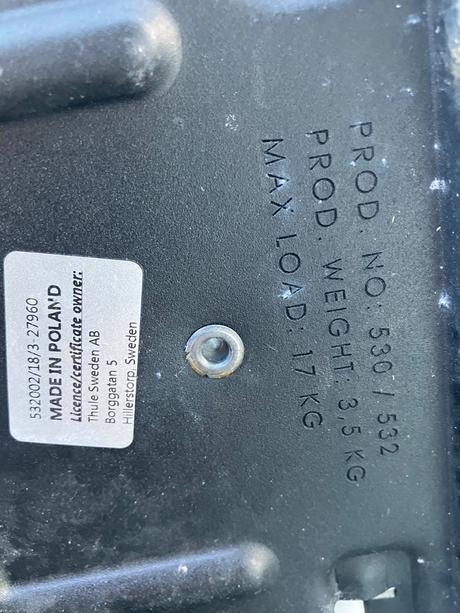Stešný nosič opel astrah/zafira b + 3x nosič, 