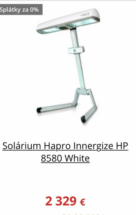 Domáce solárium philips, 