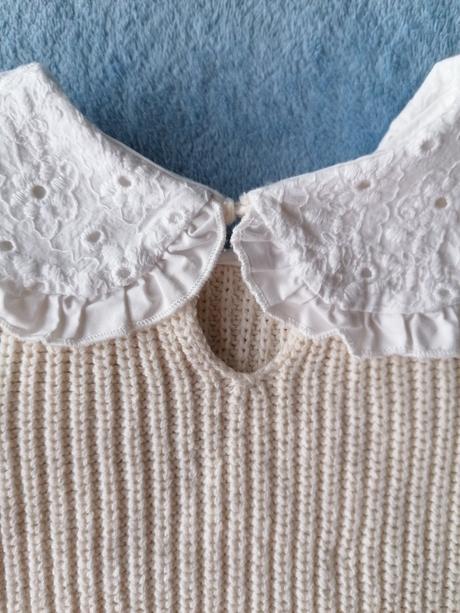 Svetrík so vsitou bluzkou, zara,86