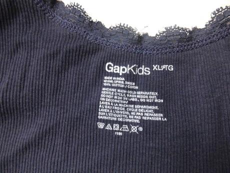 Tičko s čipkou, gap,158
