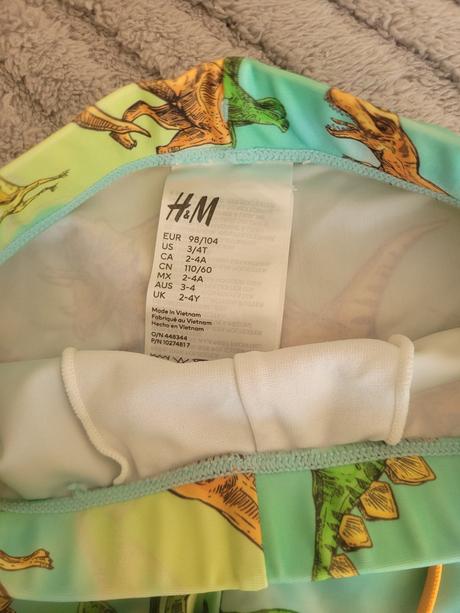 Plavky 98/104, h&m,104