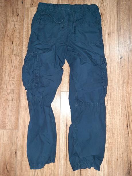 Roll-up nohavice tenke_p5, h&m,134