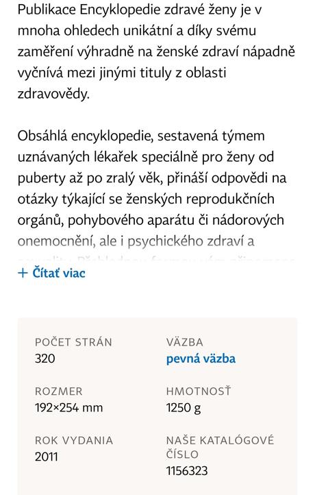 Encyklopédia zdravej ženy, 