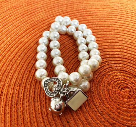 Luxusný perlový náramok, 