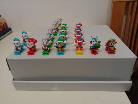 Vianočné kinder figúrky na stromček, 