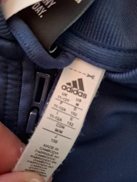 Tepláková bunda adidas, adidas,152