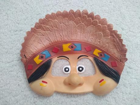 Škraboška indián,