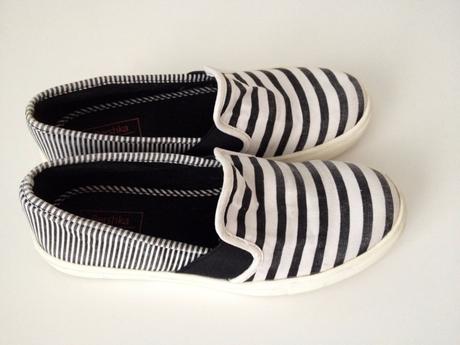 Slip-on platenky berschka, 38