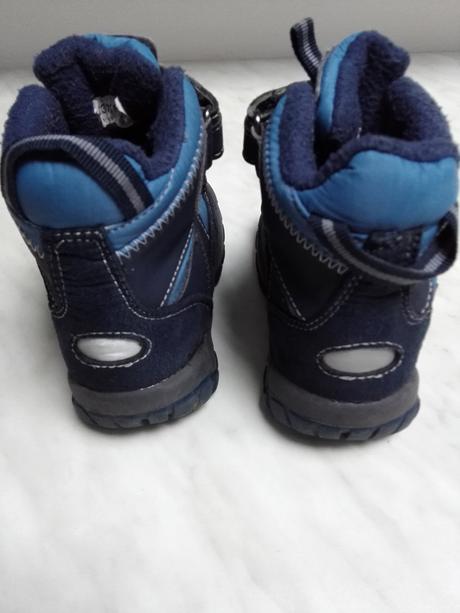 Topánky modré, tentex, vel. 23, 23