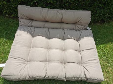 Paletové podložky na sedenie 2ks, 