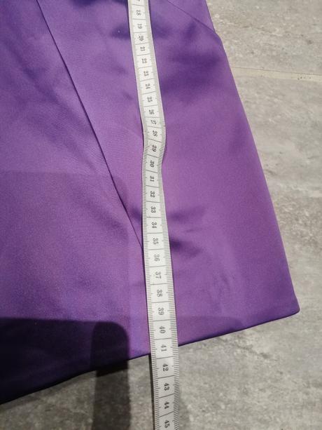 Kvalitná saténová sukňa asos vl, uk12, l