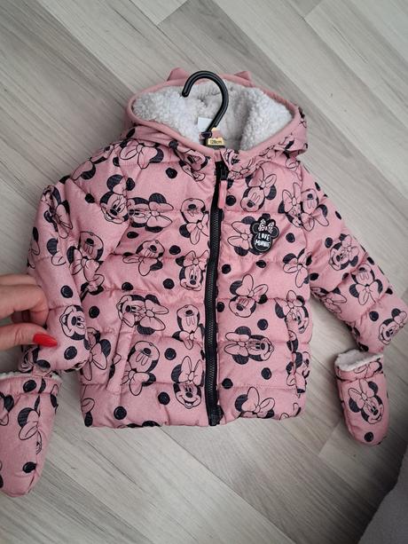 Minie zimná bunda, disney,80