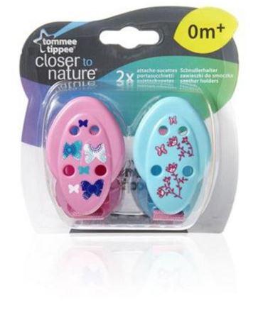 Tommee tippee 333636 klips na cumlík c2n, 2ks, tommee tippee