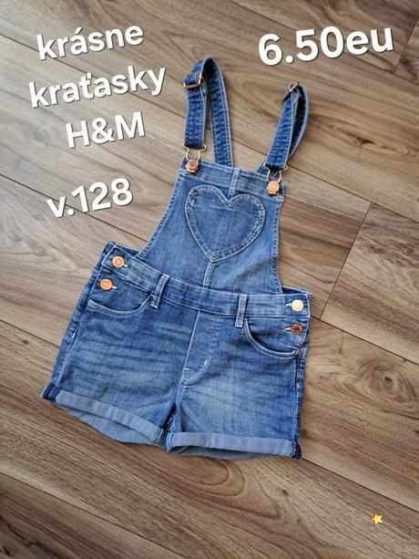 Kraťasky h&m, h&m,128