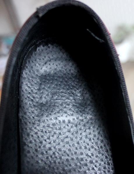 Asos celokožené mokasíny, 37