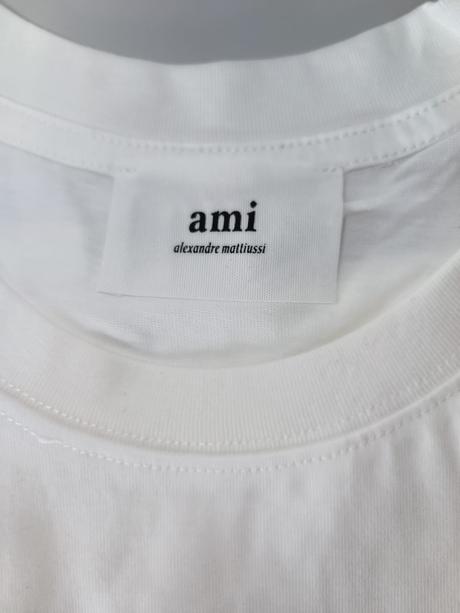 Biele tričko ami paris, m