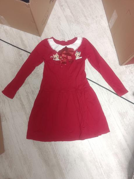 Dievča saty, h&m,128