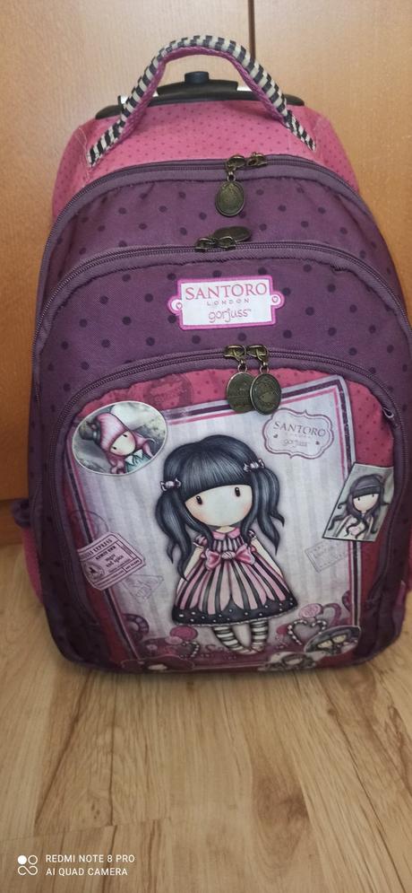 Skolska taska na kolieskach pre nenarocnu skolacku,