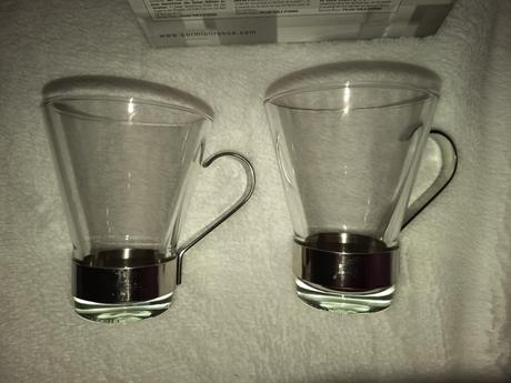 4 cappuccino šálky bormioli,