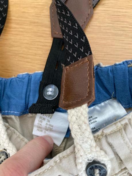 Kratasy na traky h&m, h&m,74