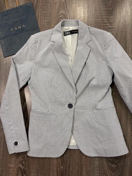 Zara damske pasikave sako m, zara,m