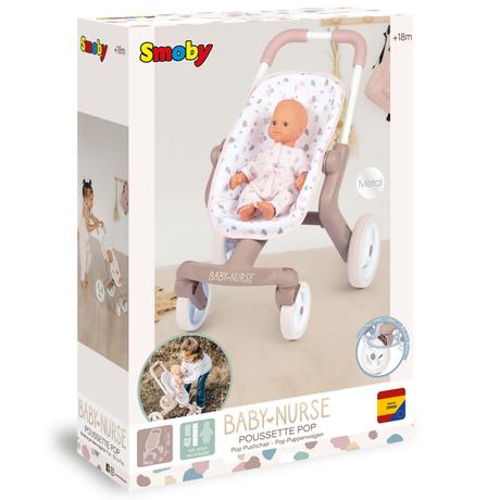 Smoby baby nurse športový kočík pre bábiky, 