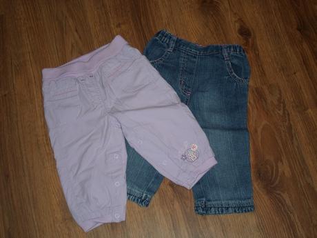 Krásne nohavice pre slečnu.., c&a,68