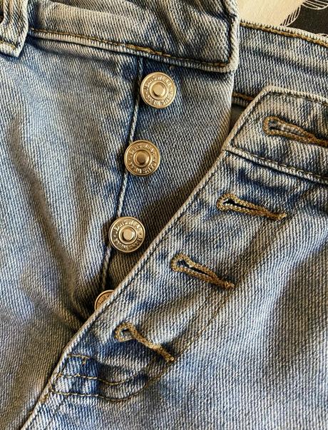 Potrhaná sukňa re - dress  jeans v. l, l