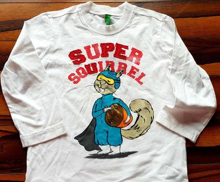 Triko vevericka 2r, benetton,92