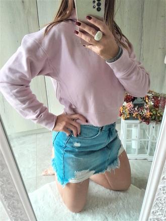 Teplá pudrová mikina-m, gate,m