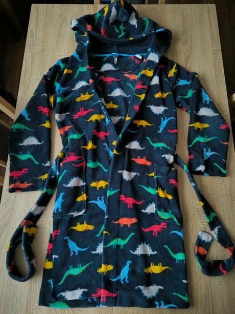 Mäkučký dino župan s kapucňou 146/152, 146