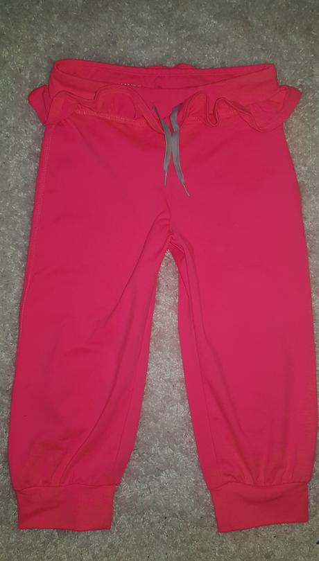 Neonové 3/4 športové nohavice, h&m,110