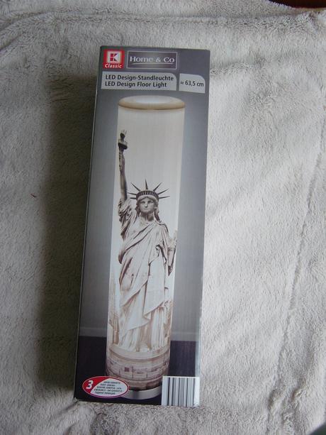 Stolná lampa +skleneny luster, 