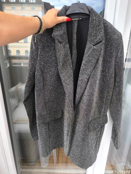 Trblietavé oversize sako, s