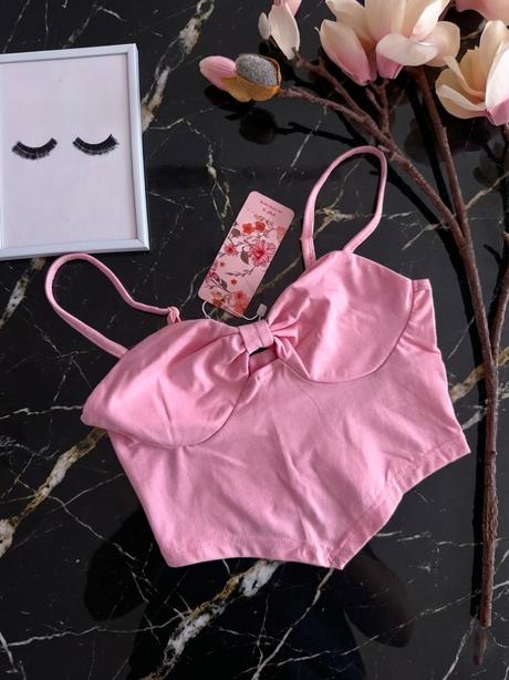 Cukríkový top nový, xs