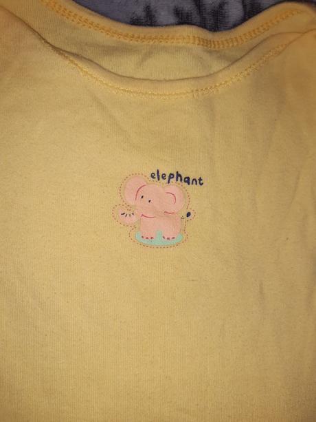 Body s kratkym rukavom s obrazkom slonika, early days,68