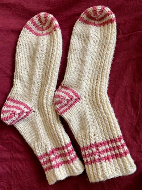 Ručne pletené ponozky, 